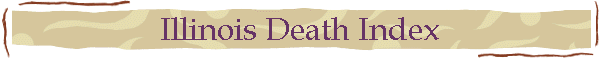 Illinois Death Index