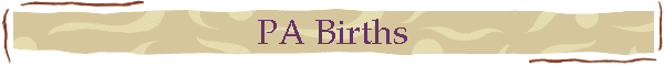 PA Births